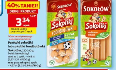 Parówki Sokoliki lub Sokoliki foodbolówki Sokołów