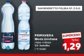 Primavera Woda źródlana