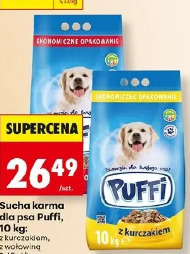 Sucha karma dla psa Puffi, 10 kg