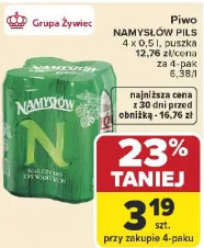Namysłów Pils piwo