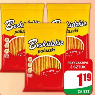 Paluszki z solą Beskidzkie