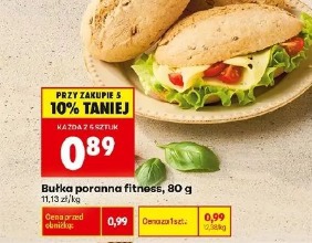 Bułka poranna fitness