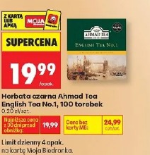 Herbata czarna Ahmad Tea English Tea No.1