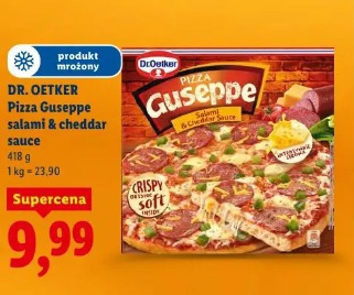 Dr. Oetker Pizza Giuseppe salami & cheddar sauce