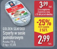 Golden Seafood Szproty w sosie pomidorowym