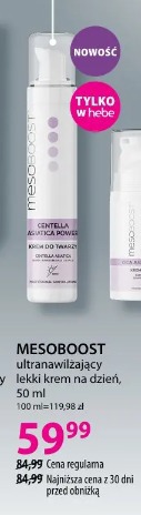 MESOBOOST ultranawilżający lekki krem na dzień