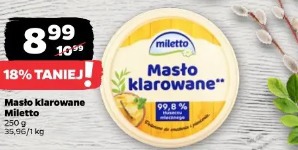 Masło klarowane Miletto