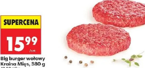 Big burger wołowy Kraina Mięs