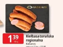 Kiełbasa toruńska regionalna Kabanos