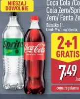 Coca Cola/Coca Cola Zero/Sprite Zero/Fanta Zero