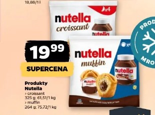 Produkty Nutella croissant muffin