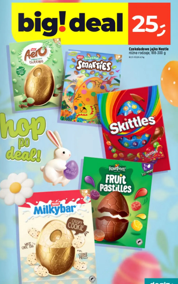 Czekoladowe jajko Nestle