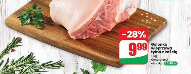 Golonka wieprzowa tylna z kością