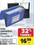Teczka harmonijkowa gumka, 12 przegródek, A4 Q-Connect
