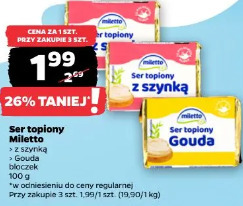 Ser topiony Miletto 