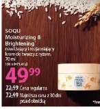 Soqu Moisturizing & Brightening nawilżający i rozjaśniający krem do twarzy z ryżem