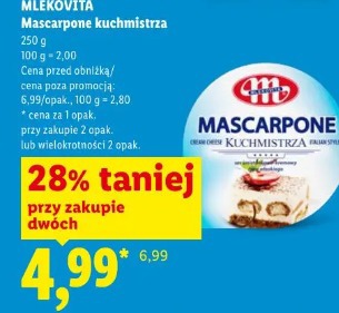 Mlekovita Mascarpone kuchmistrza