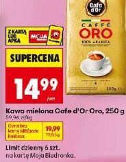 Kawa mielona Cafe d'Or Oro
