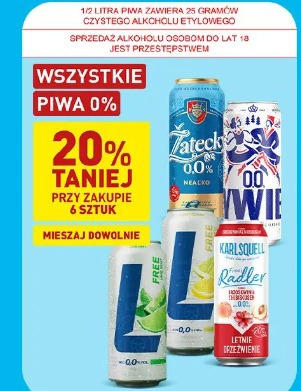Wszystkie piwa 0%