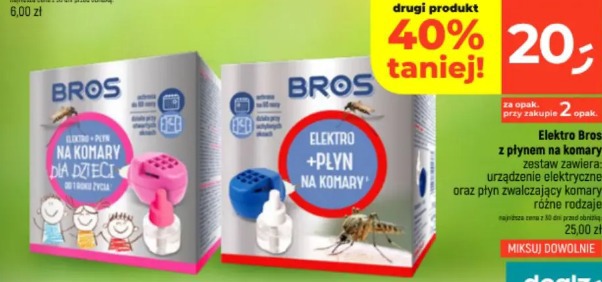 Elektro Bros + płyn na komary