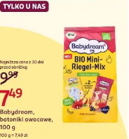 Babydream, batoniki owocowe