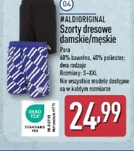 #Aldioriginal Szorty dresowe damskie/męskie