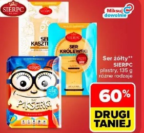Ser żółty Sierpc plastry