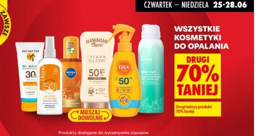 Wszystkie kosmetyki do opalania