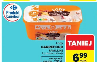 Lody Carrefour Familijne