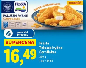 Frosta Paluszki rybne Cornflakes