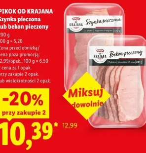 Pikok od Krajana Szynka pieczona lub bekon pieczony