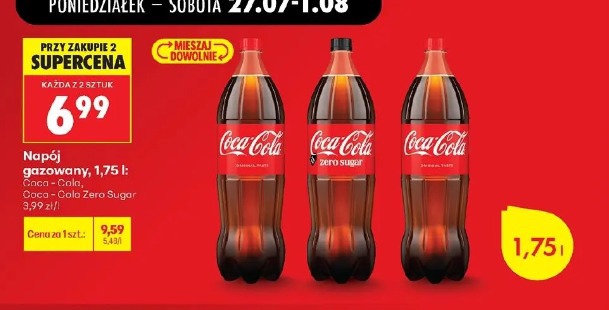 Coca-Cola, Coca-Cola Zero Sugar napój gazowany