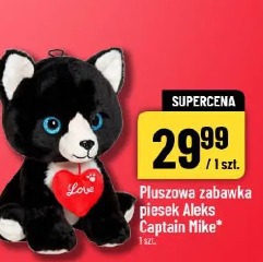 Pluszowa zabawka piesek Aleks Captain Mike