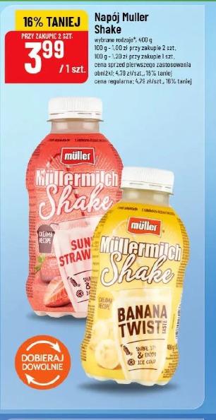Napój Muller Shake