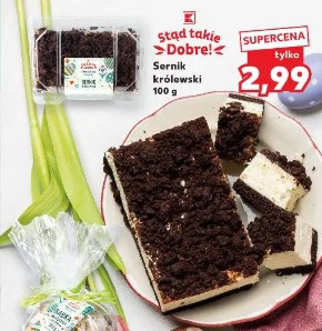 Sernik królewski Stąd takie dobre!