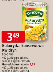 Kukurydza konserwowa Kwidzyn Foodhub