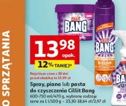 Spray, piana lub pasta do czyszczenia Cillit Bang