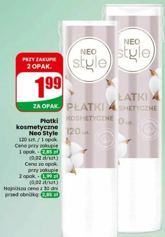 Neo Style płatki kosmetyczne