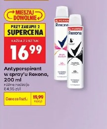 Antyperspirant w spray'u Rexona, 200 ml