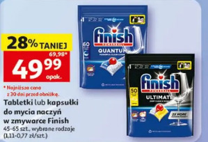 Tabletki lub kapsułki do mycia naczyń w zmywarce Finish