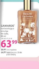 Gamarde rozświetlająca emulsja do ciała