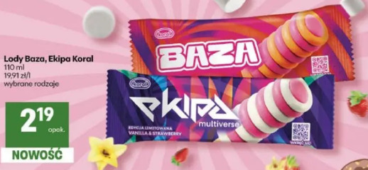 Lody Baza, Ekipa Koral