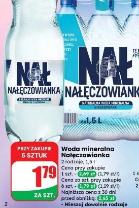 Woda mineralna Nałęczowianka