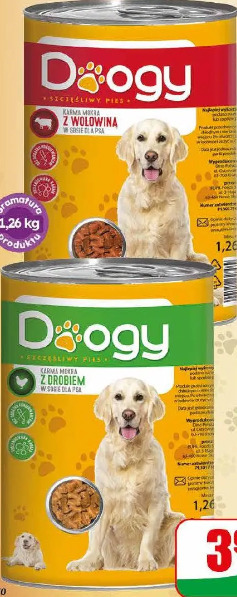 Mokra karma dla psa Doogy