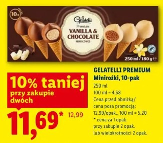 Gelatelli Premium Minirożki, 10-pak