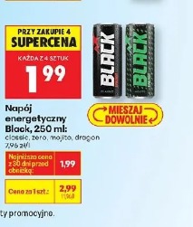 Napój energetyczny Black