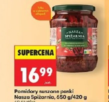 Pomidory suszone paski Nasza Spiżarnia