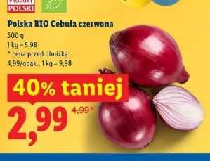 Polska BIO Cebula czerwona