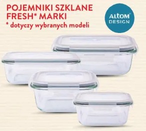 Pojemniki szklane Fresh marki Altom Design
