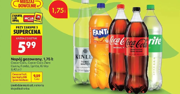 Napój gazowany 1,75l